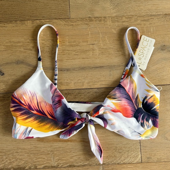 L*space Flashback Bikini Too in Sunset Palm - D Cup - New With Tags! - Picture 4 of 5